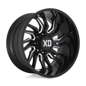 XD Series – XD858 TENSION – Black – 20″x10″ -18mm – Summer Wheels – XD85821080318N